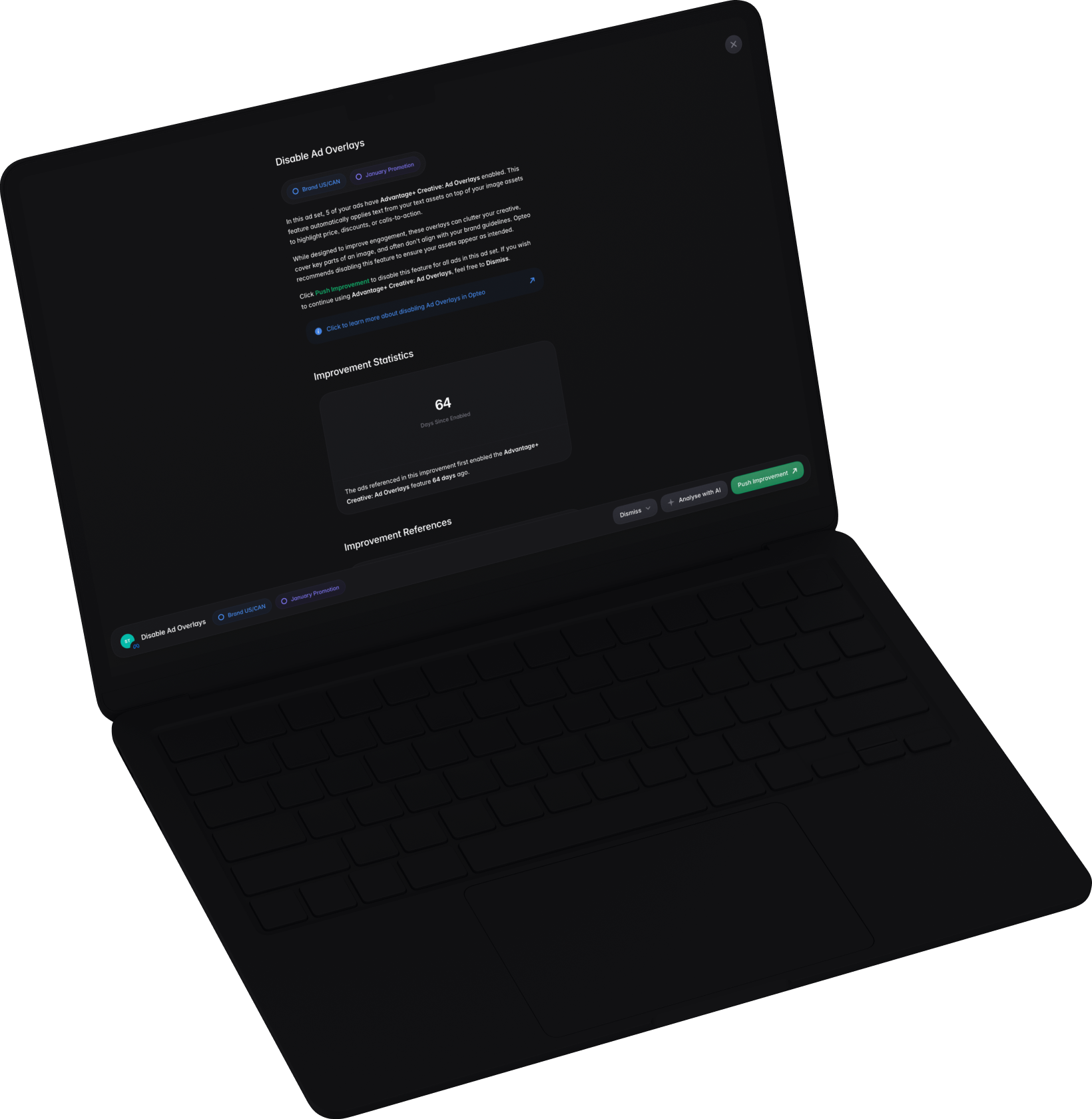 Improvement Screenshot